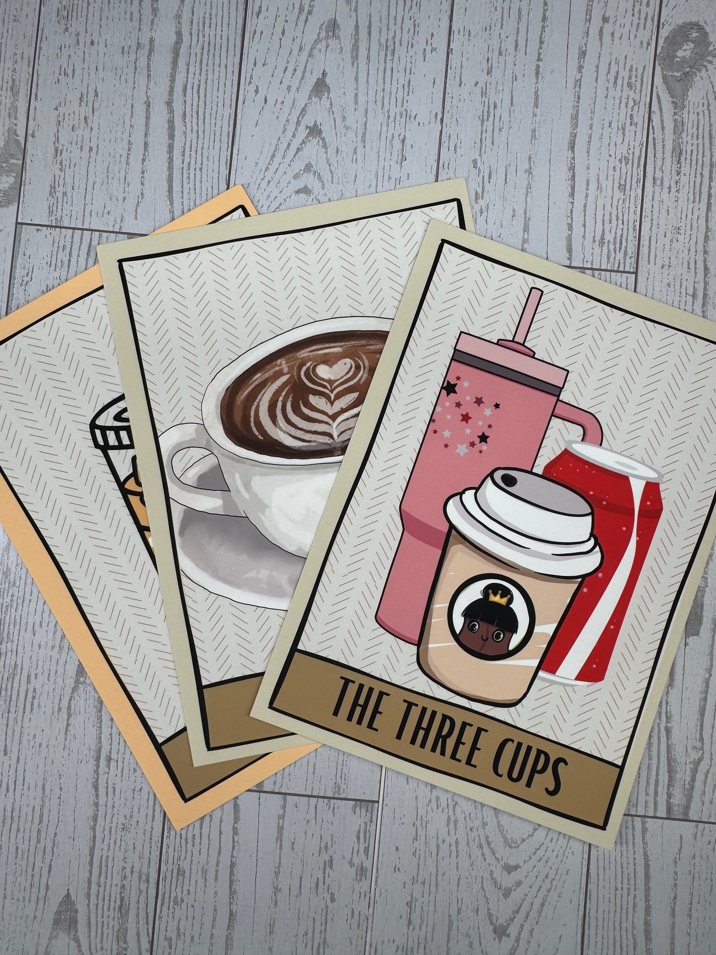 Cups Luxe Postcard