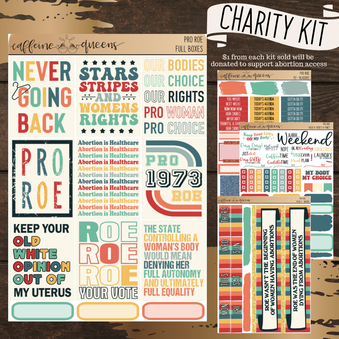 Pro Roe | Charity Vertical