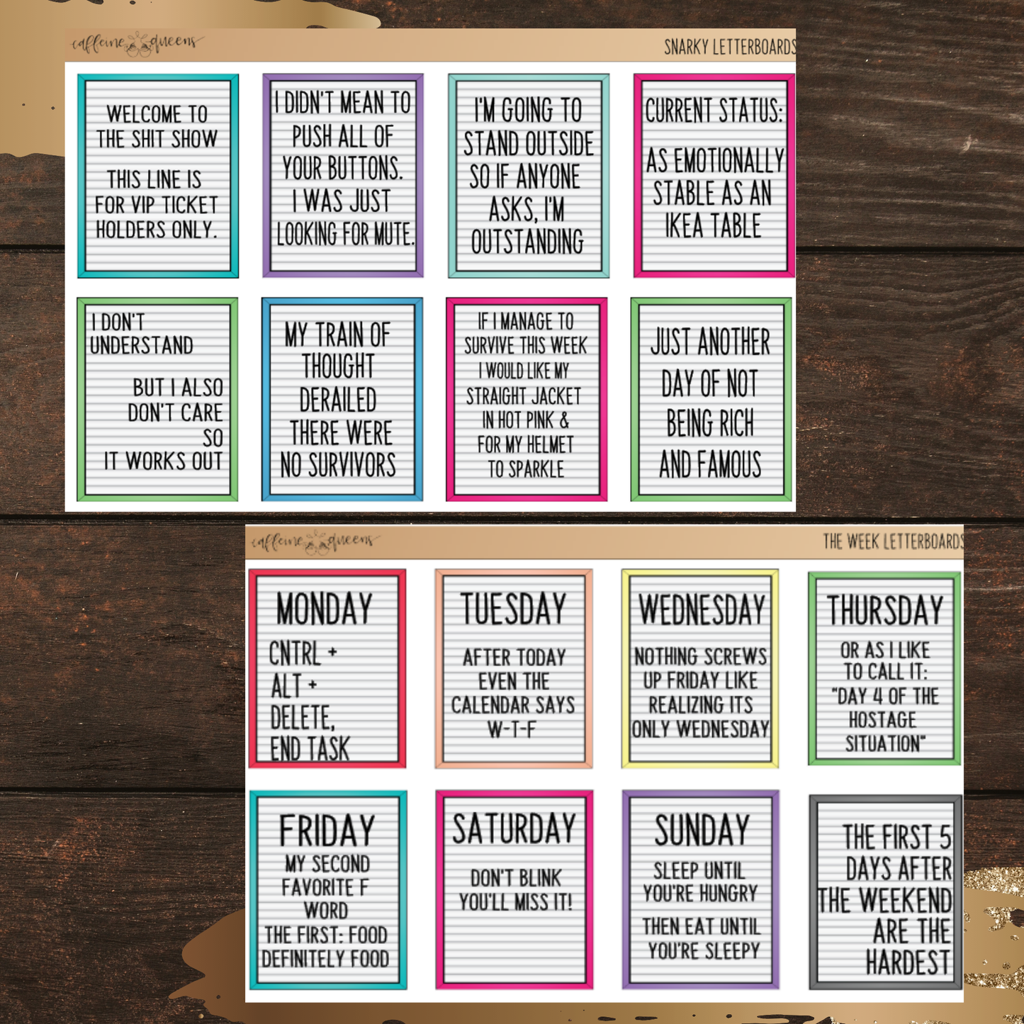 Letterboards | Cousin
