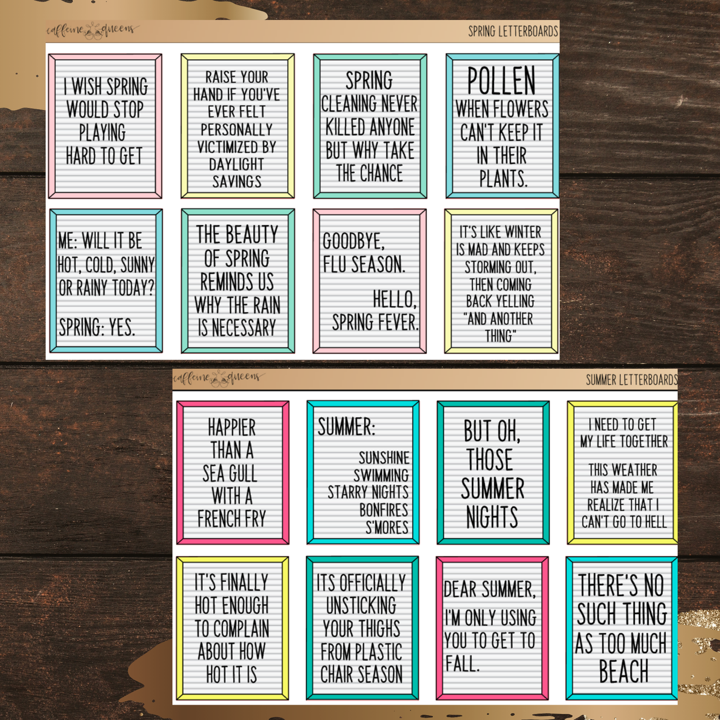 Letterboards | Cousin