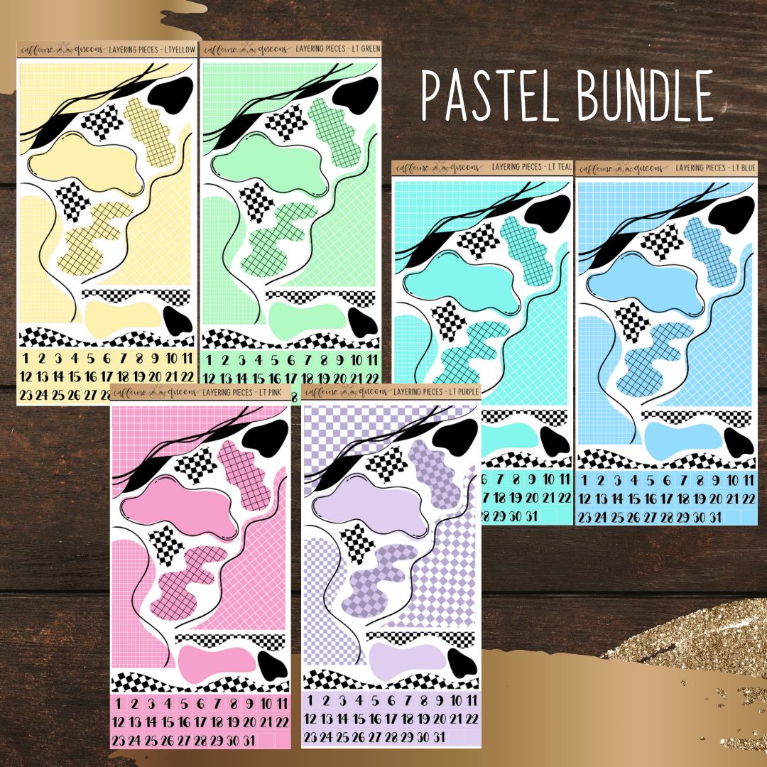 Layering Blobs | Functional Journal Deco