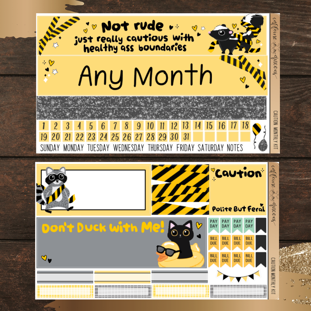 Caution | Pick Your Month Monthly Kit