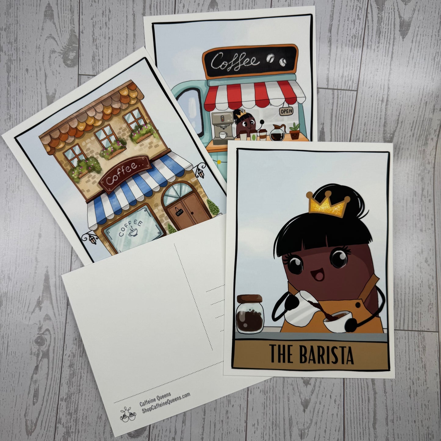 Coffee Life Luxe Postcard