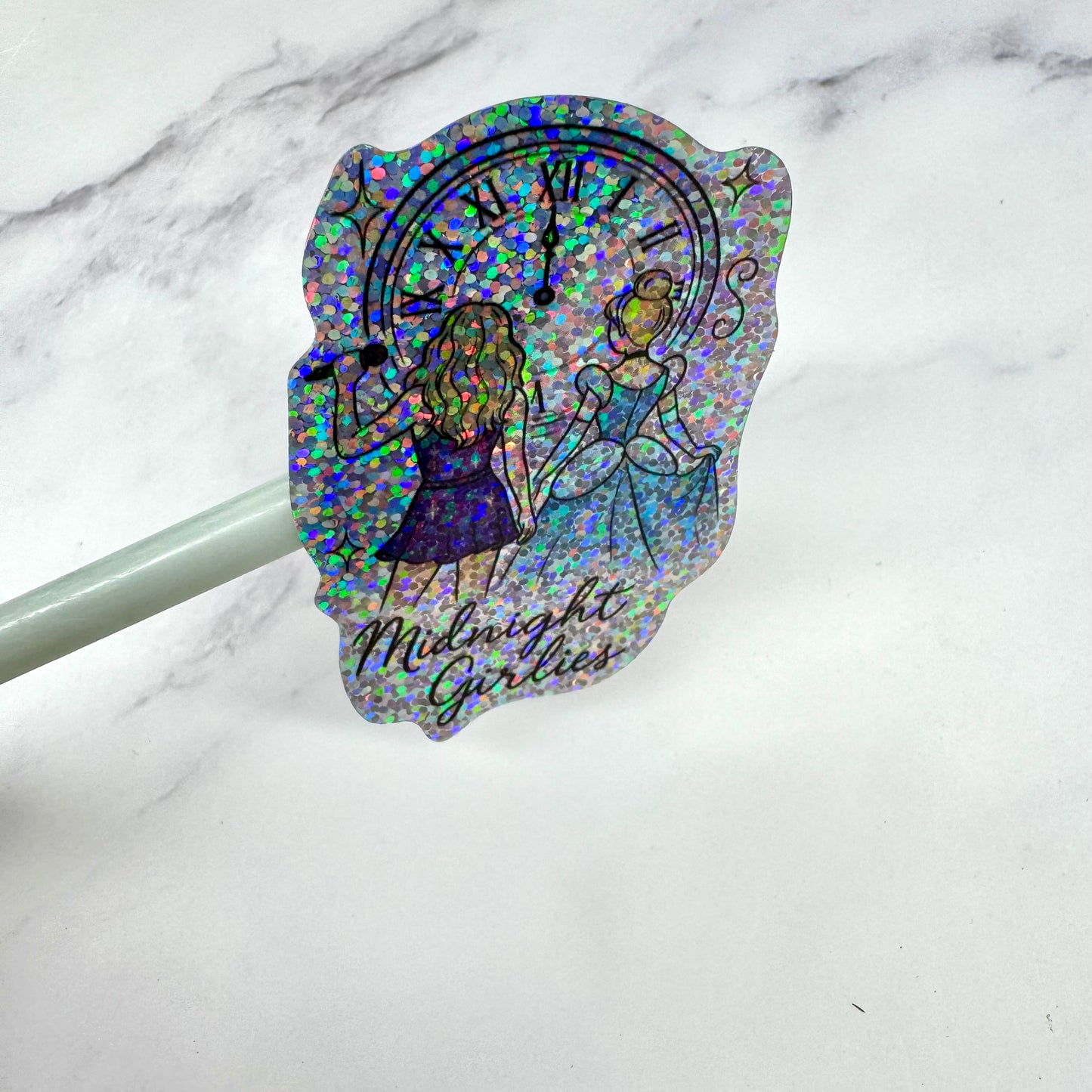 Midnight Girlies Glitter | Vinyl Decal (oops)