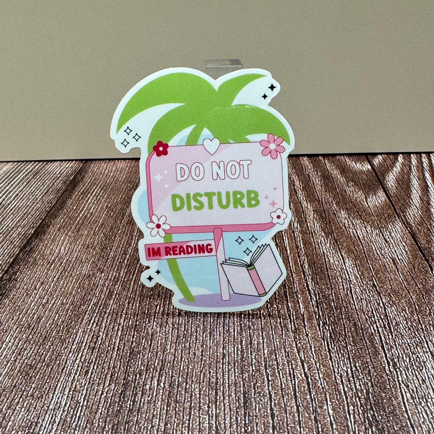 DND Beach Read | Waterproof Vinyl Decal