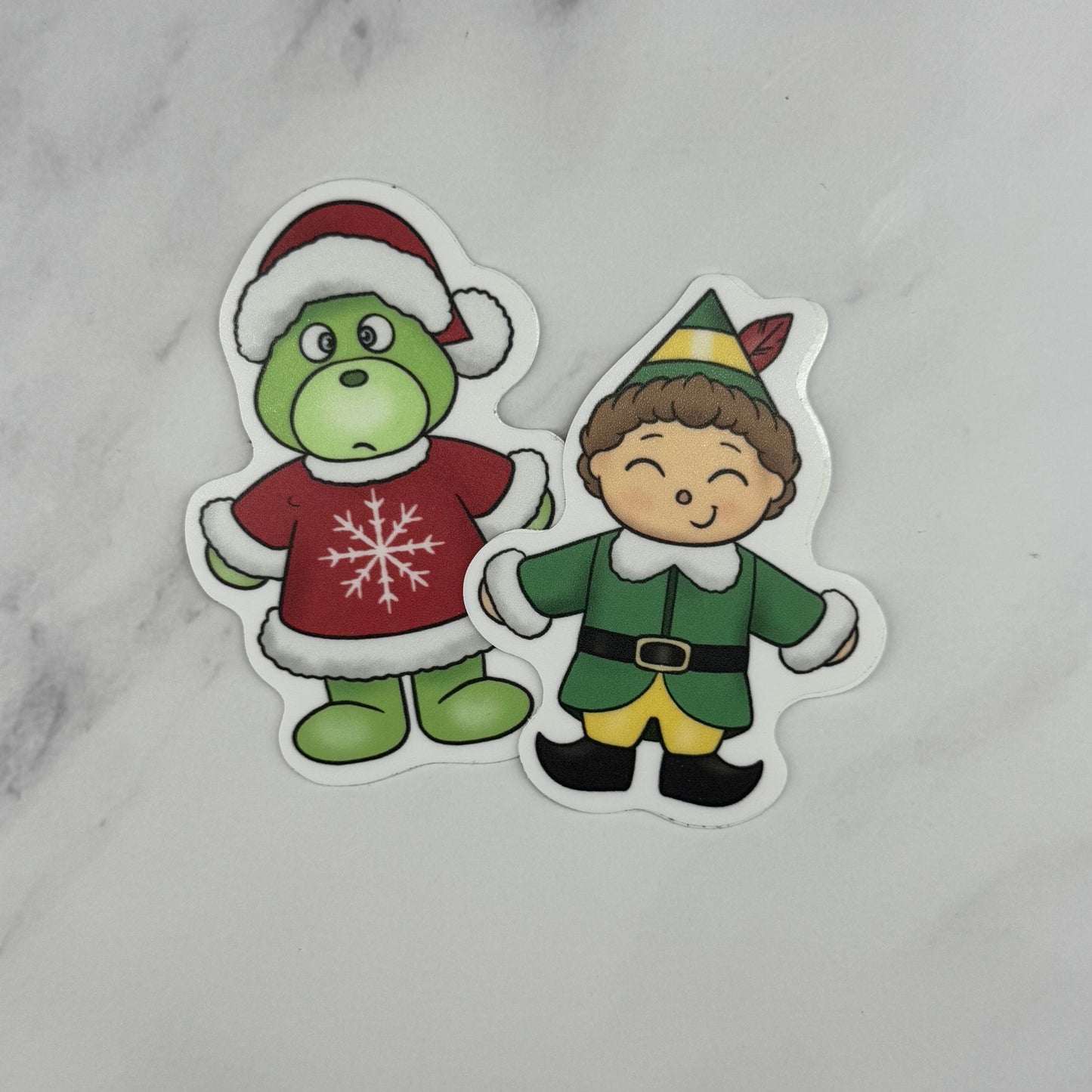 Christmas Stuffies | Waterproof Vinyl Decal Stickers