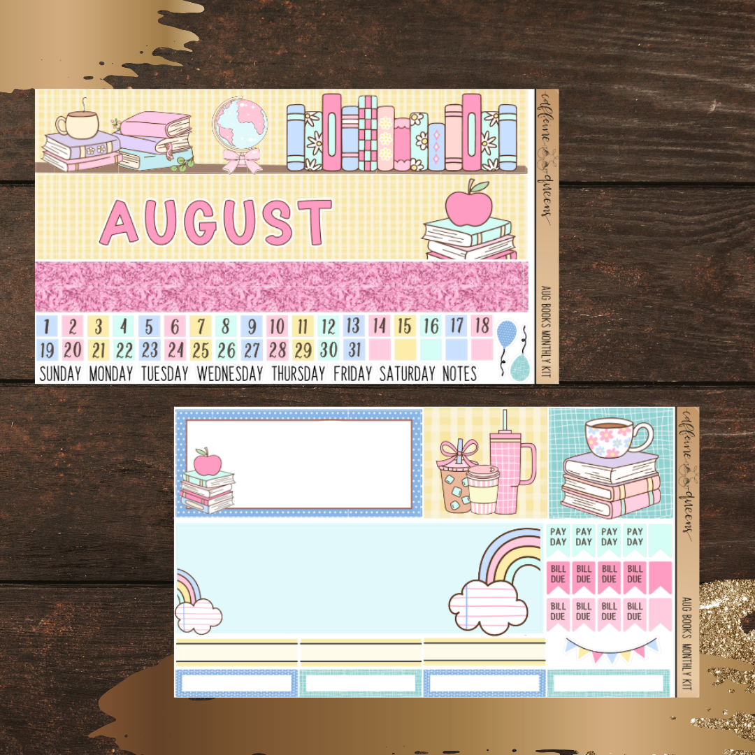 August Books | Bookish Monthly Kit