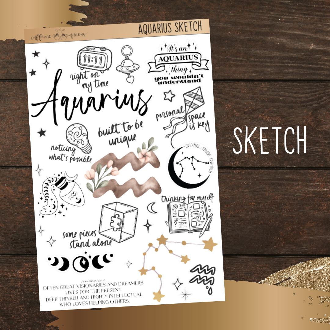 Aquarius | Journal Deco