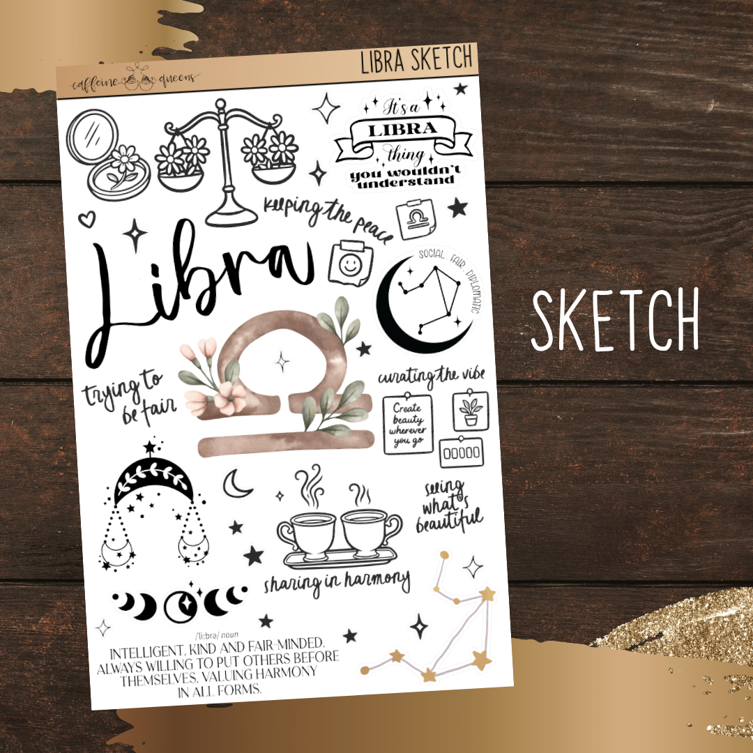 Libra | Journal Deco