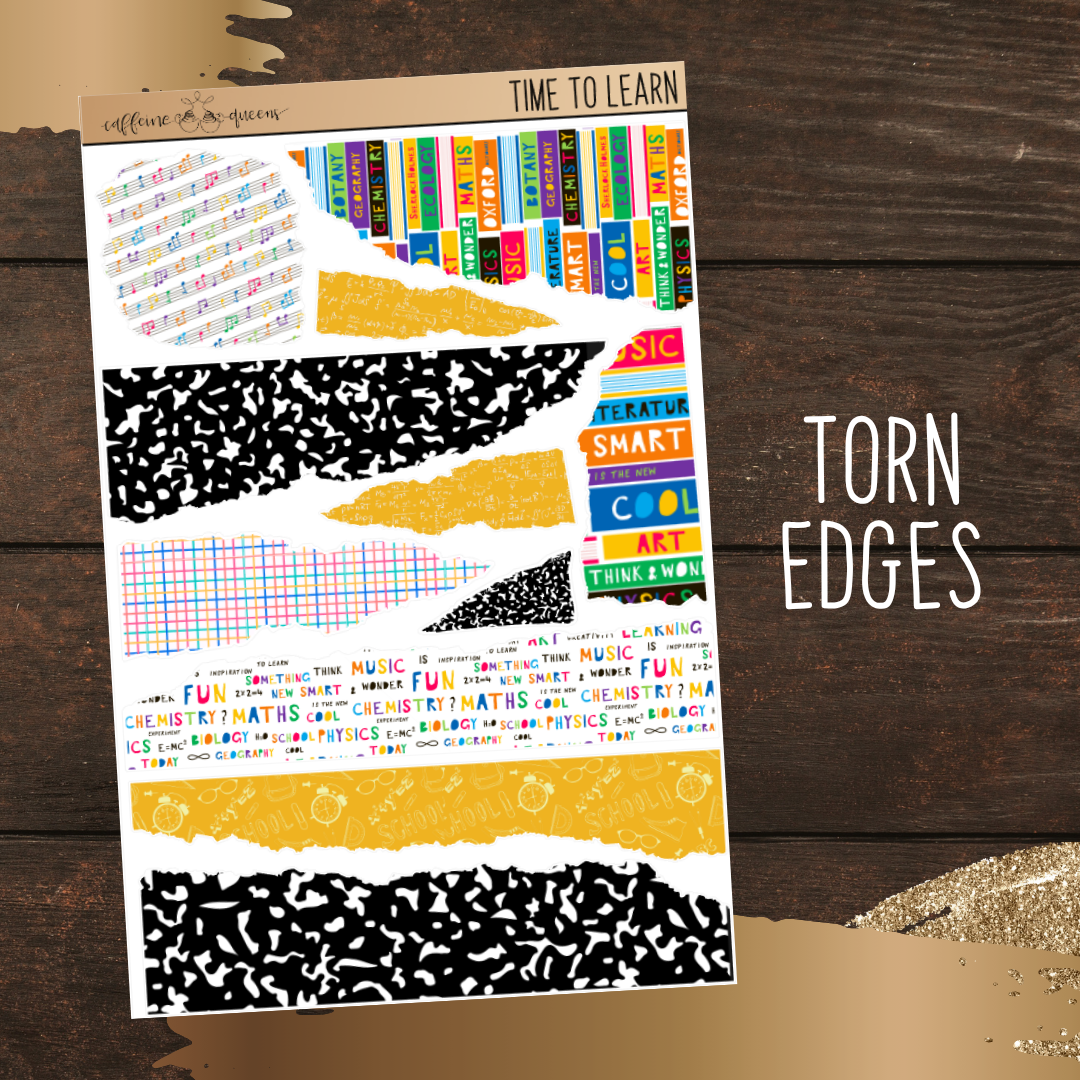 Time to Learn | Journal Deco