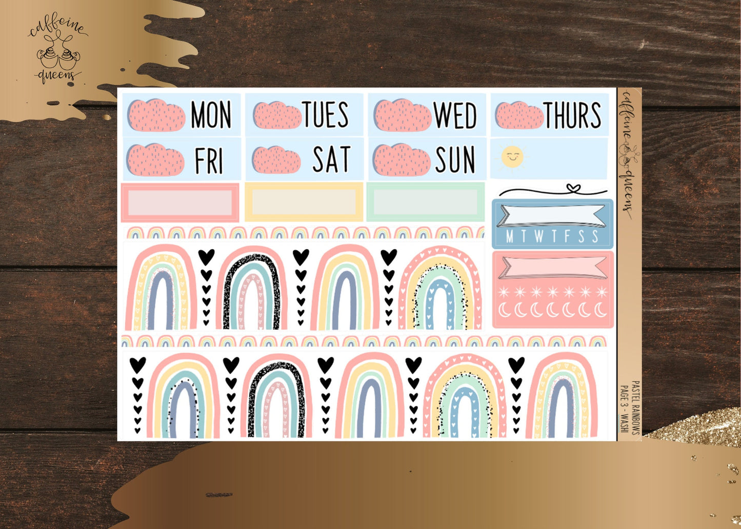 Pastel Rainbows | Vertical