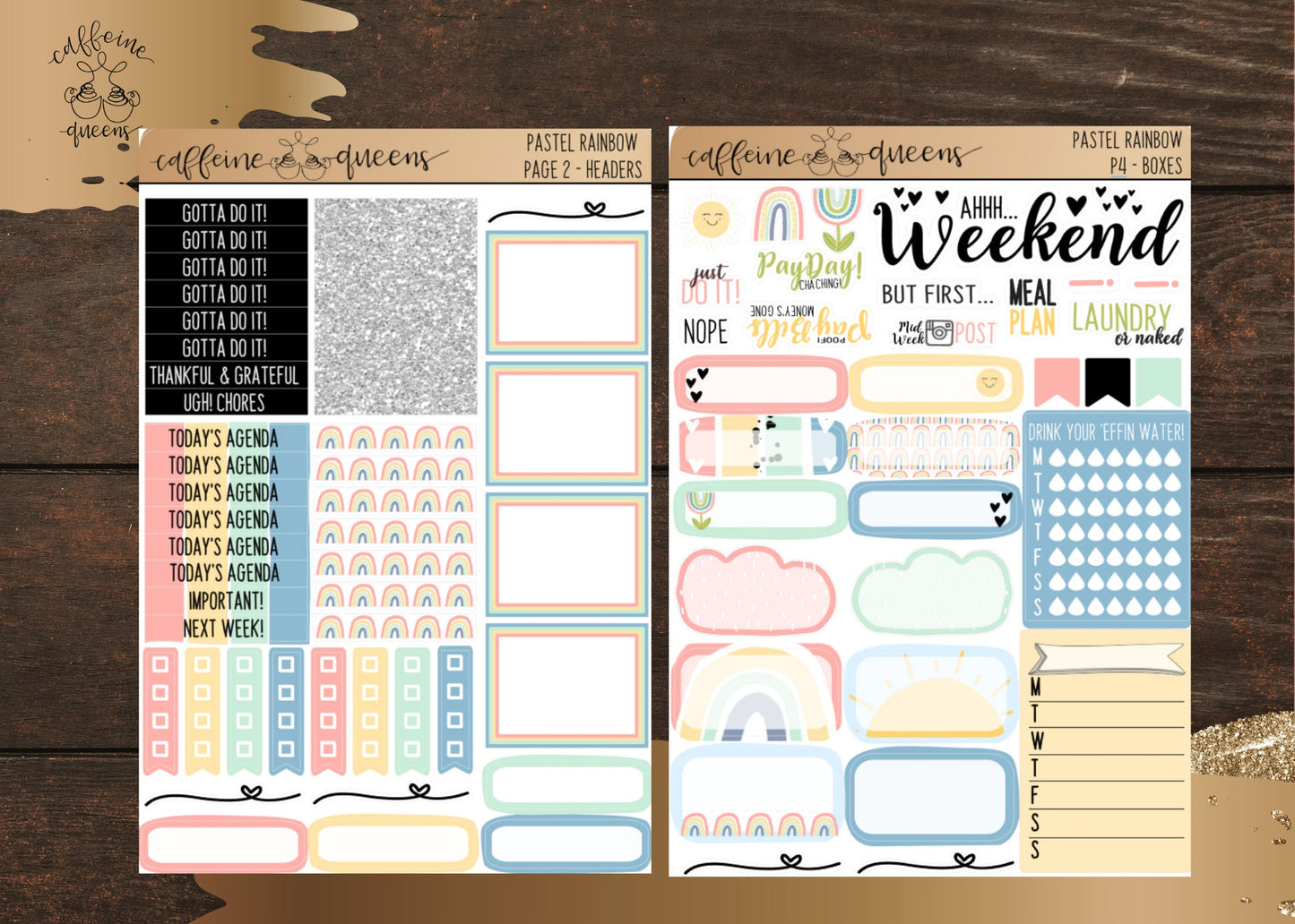 Pastel Rainbows | Vertical