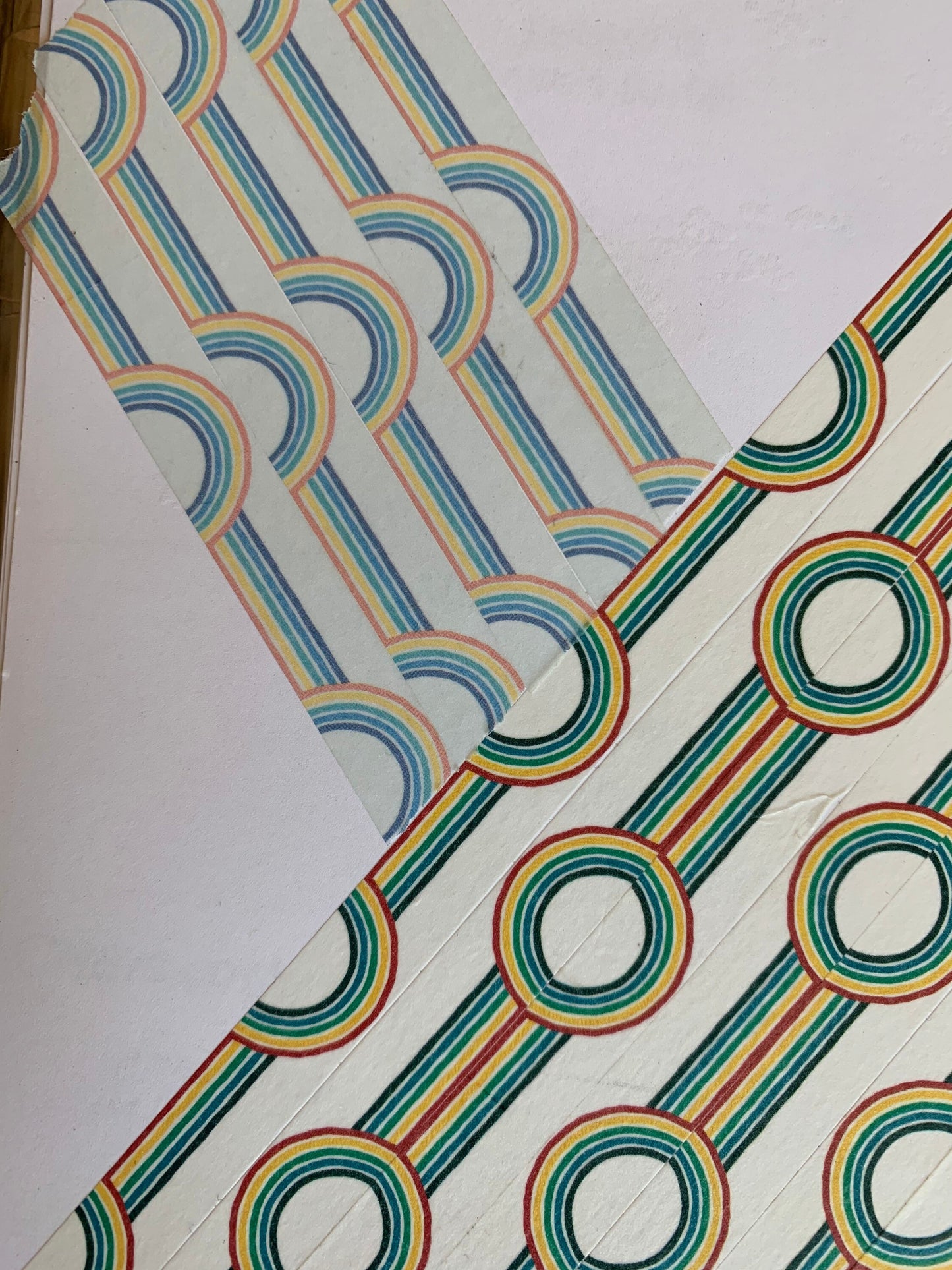 Striped Rainbows Washi
