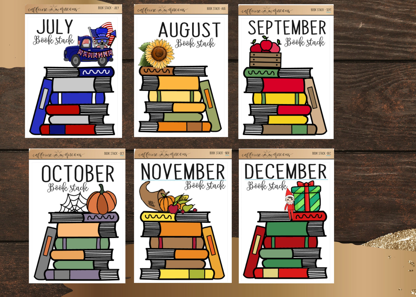 Monthly Themed Bookstack Bundle