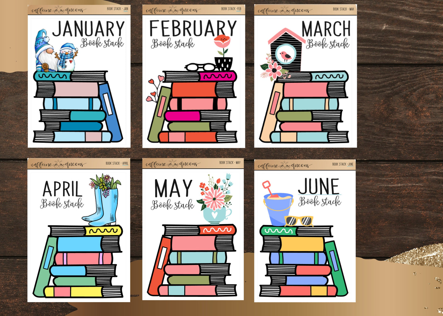 Monthly Themed Bookstack Bundle
