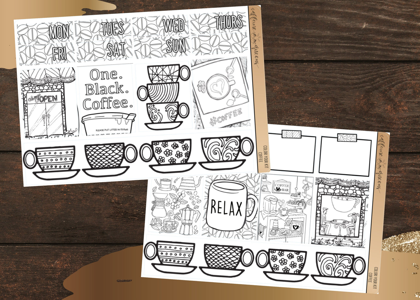 Coffee - Color Your Kit | MINI