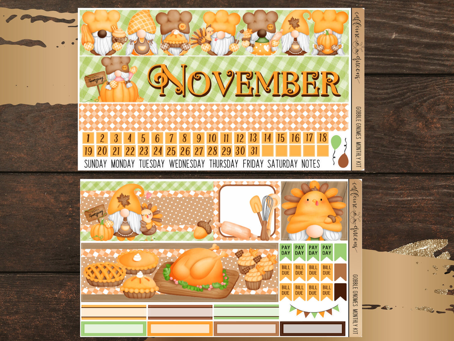Gobble Gobble | Vertical Monthly