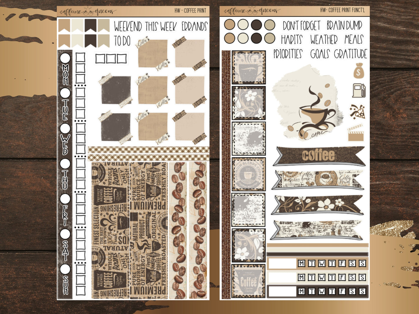 Coffee Print | Weeks