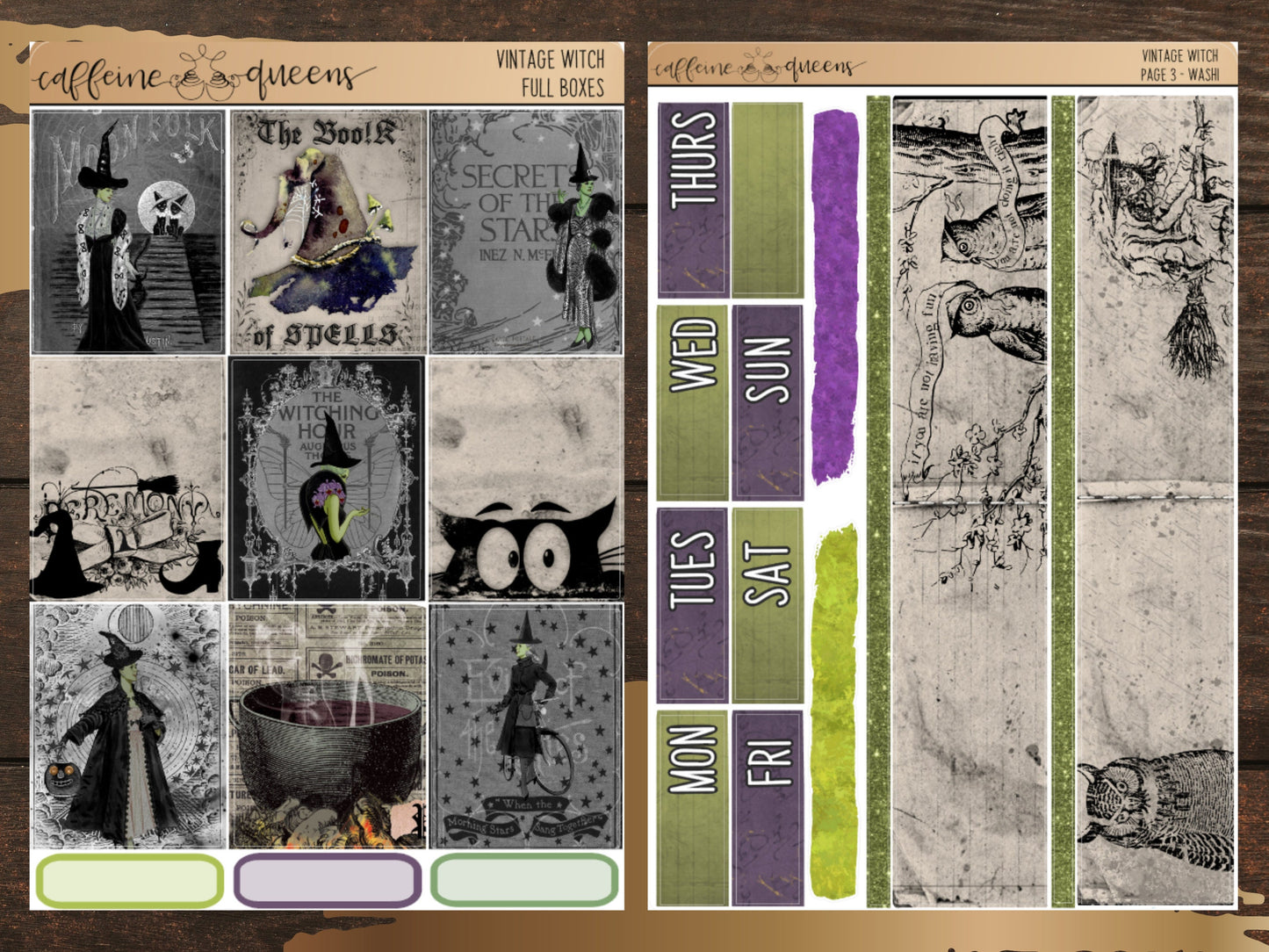 Vintage Witch | Vertical