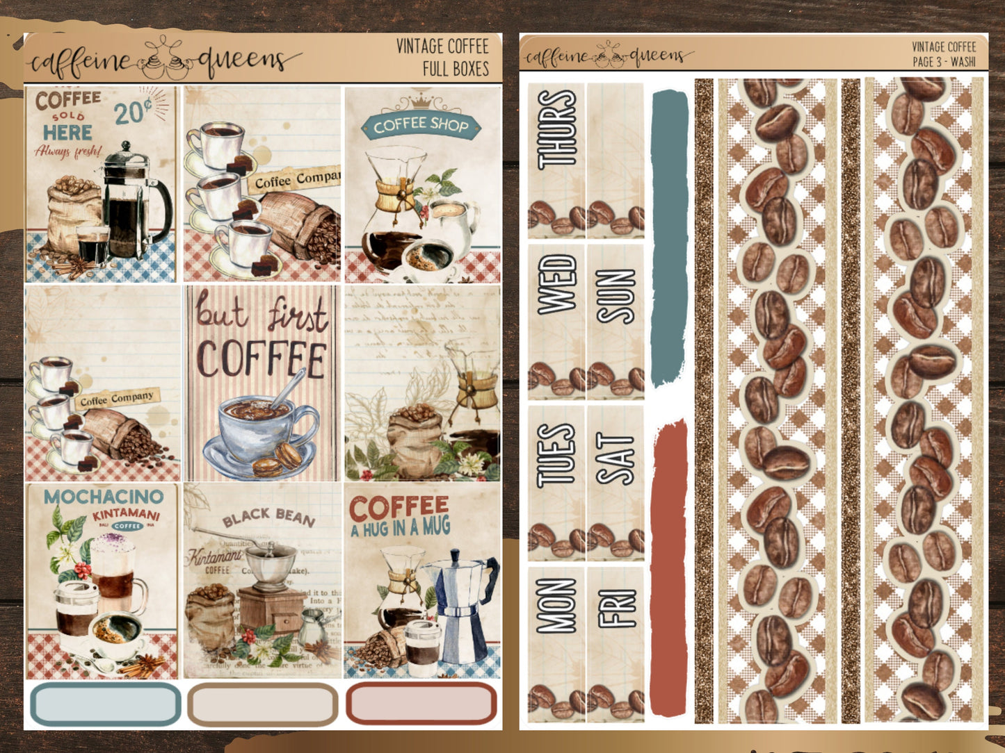 Vintage Coffee | Vertical