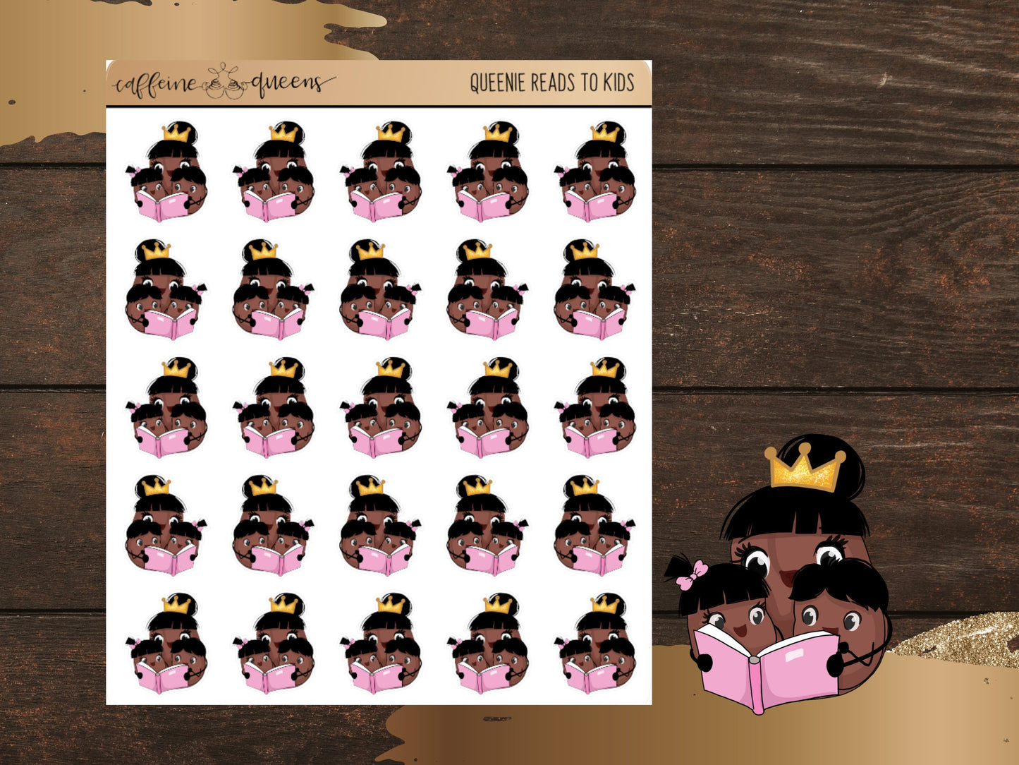 Queenie Reads to Kiddos