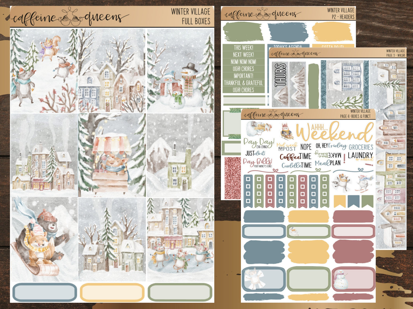 Winter Village | Vertical