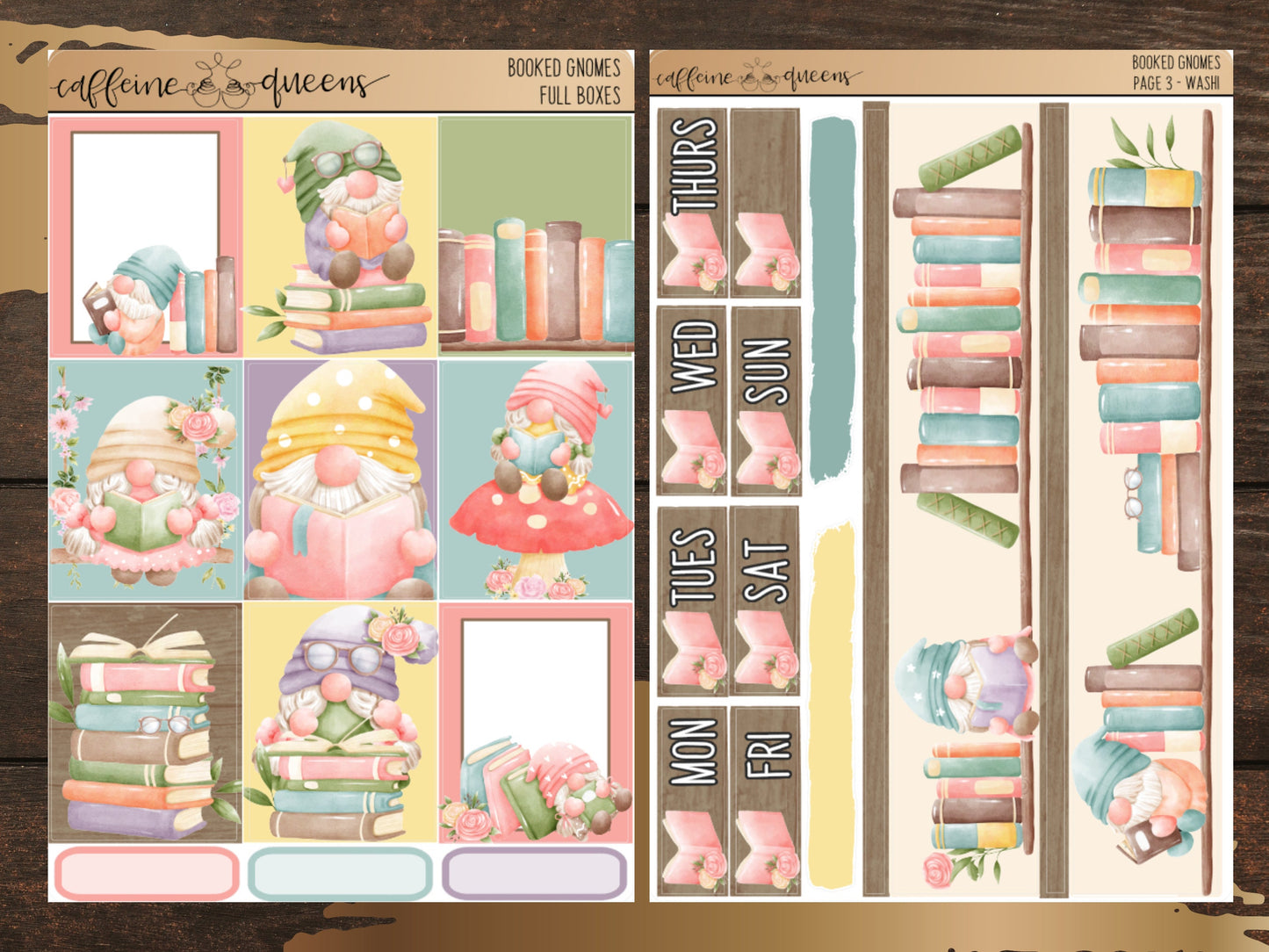 Booked Gnomes | Vertical