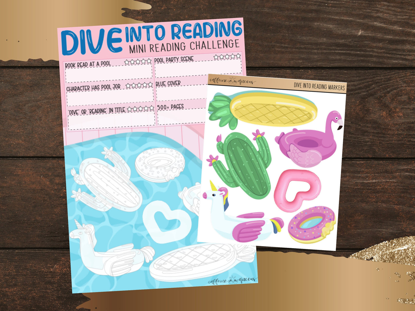 Dive Into Reading Mini Book Challenge