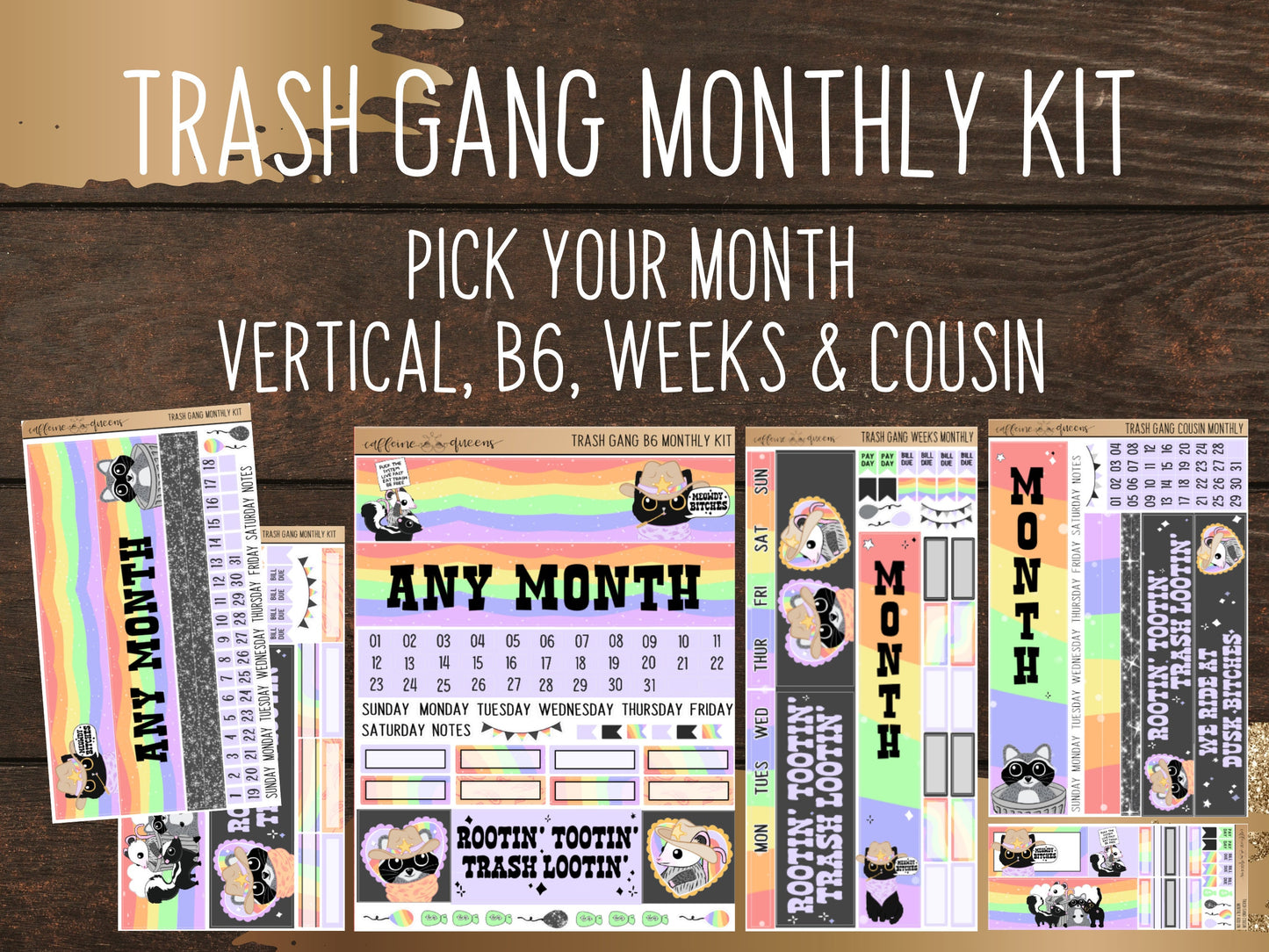 Trash Gang | Pick Your Month Monthly Kit