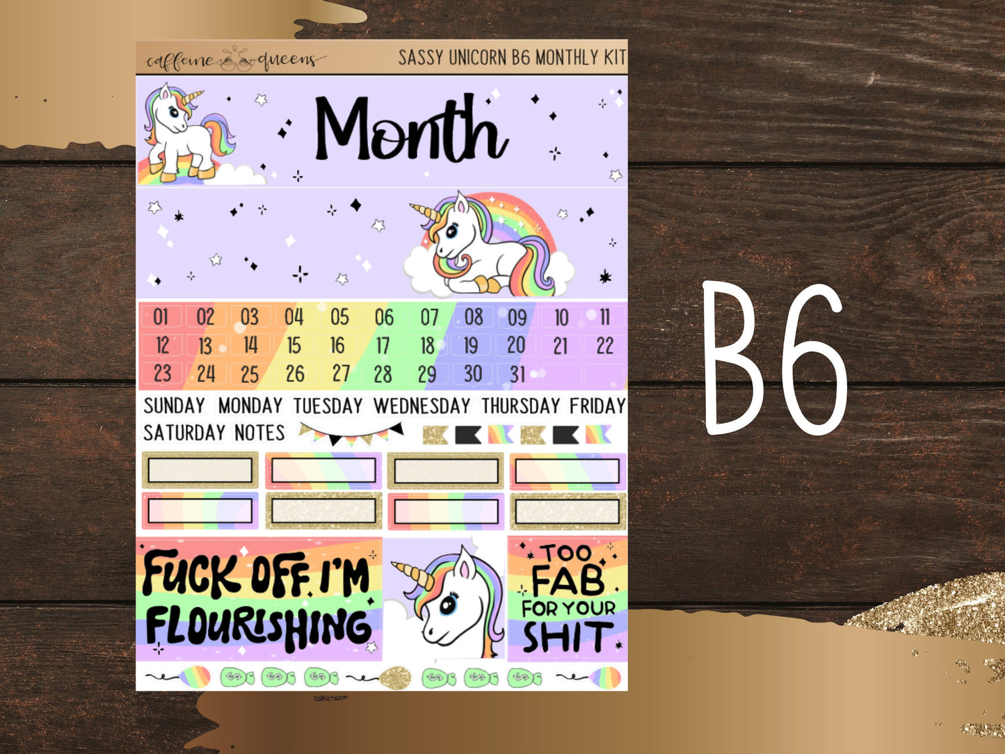 Sassy Unicorn | Pick Your Month Monthly Kit