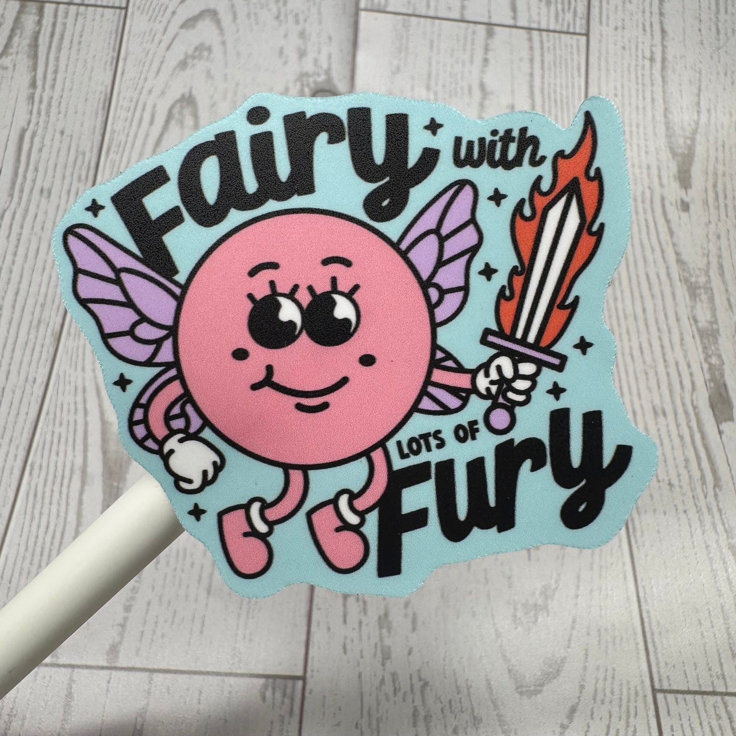 Fairy with Fury | Vinyl Decal