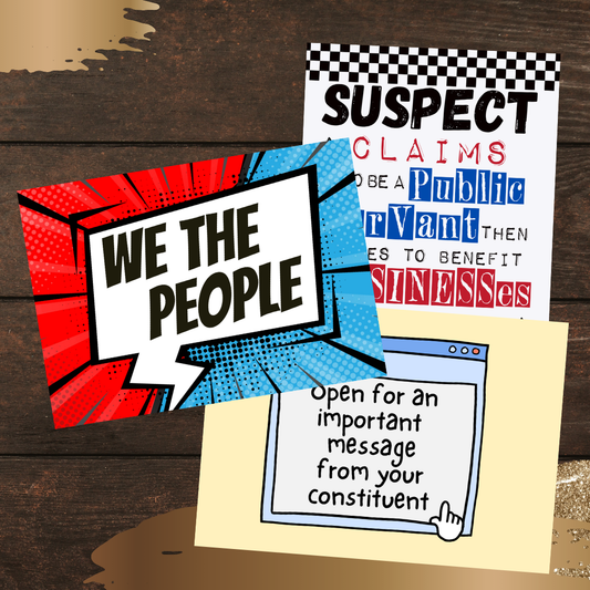 Political Postcards - Individual