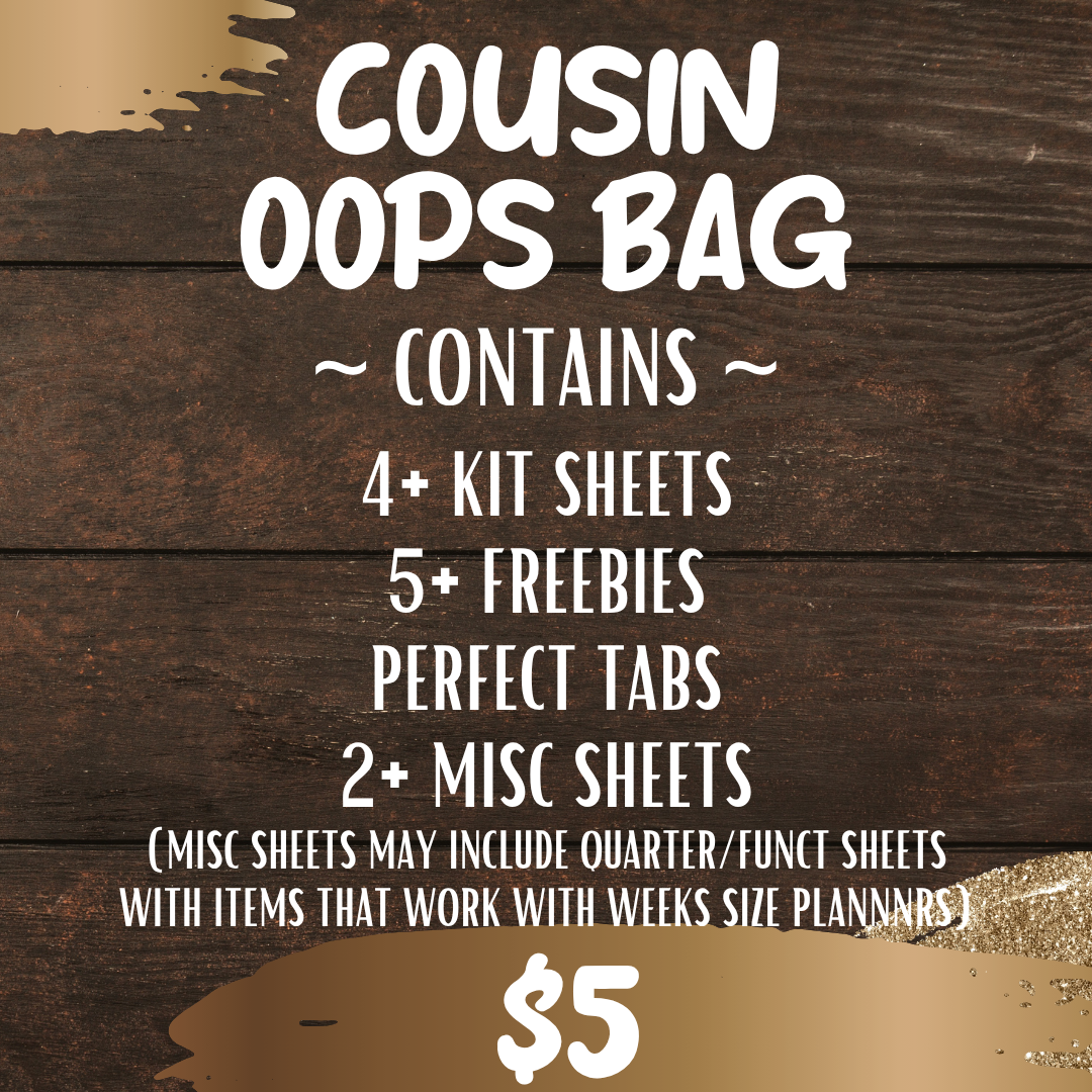 Oopsie Whoopsie Bags