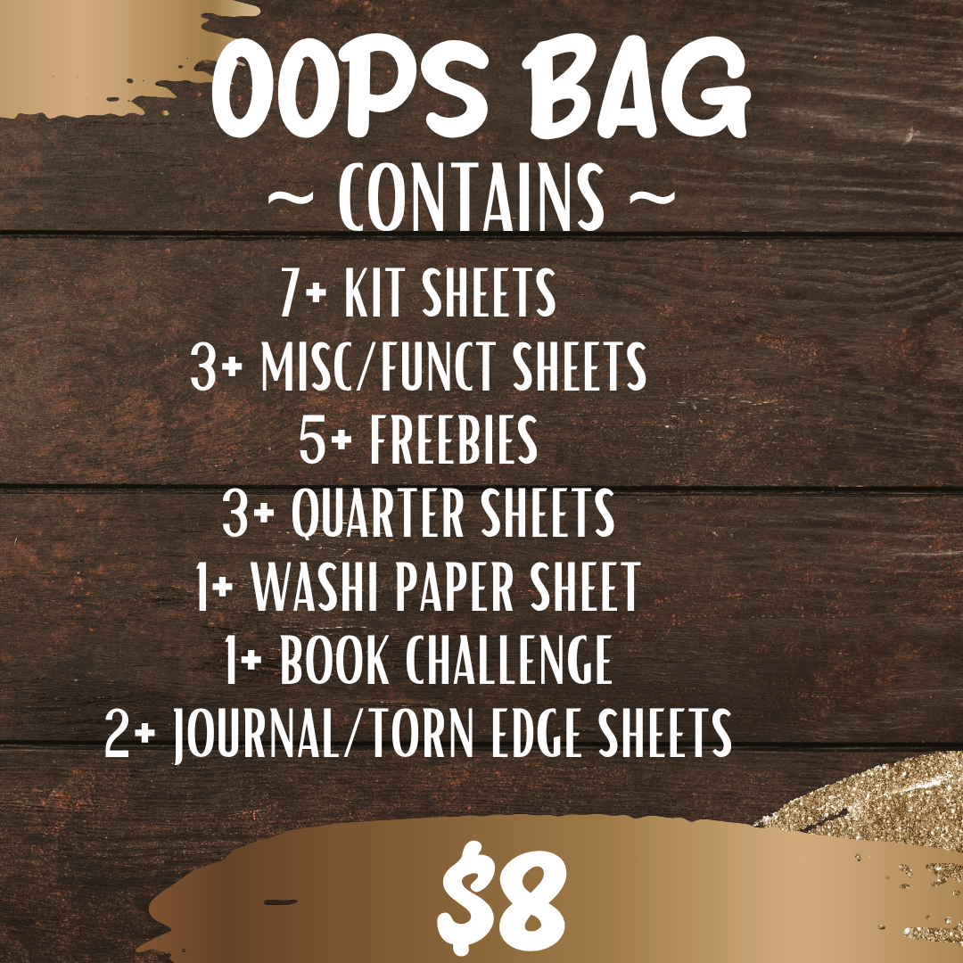 Oopsie Whoopsie Bags