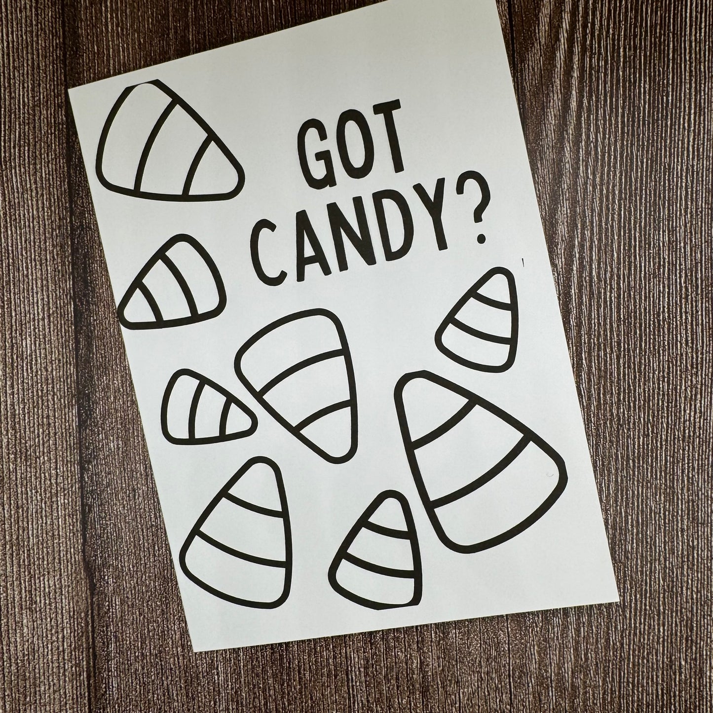 Got Candy Washi Art Card