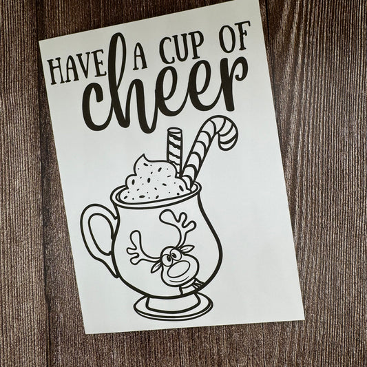 Cheer Mug Washi Art Card