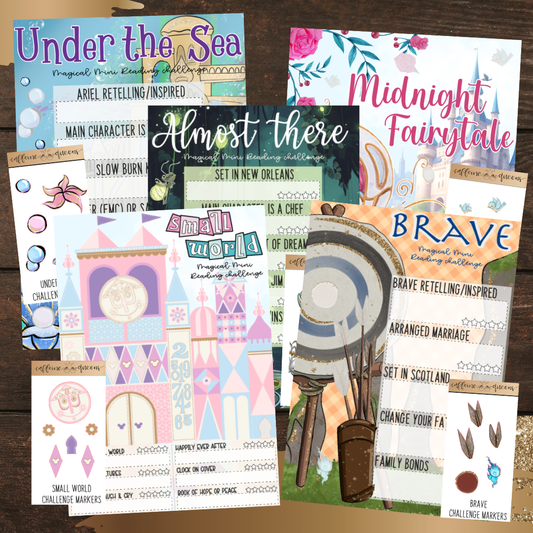 Magical Mini Book Challenge | Notes Page Sticker