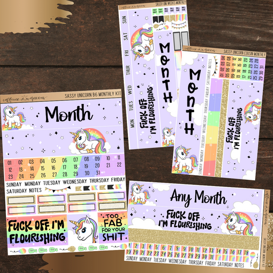 Sassy Unicorn | Pick Your Month Monthly Kit