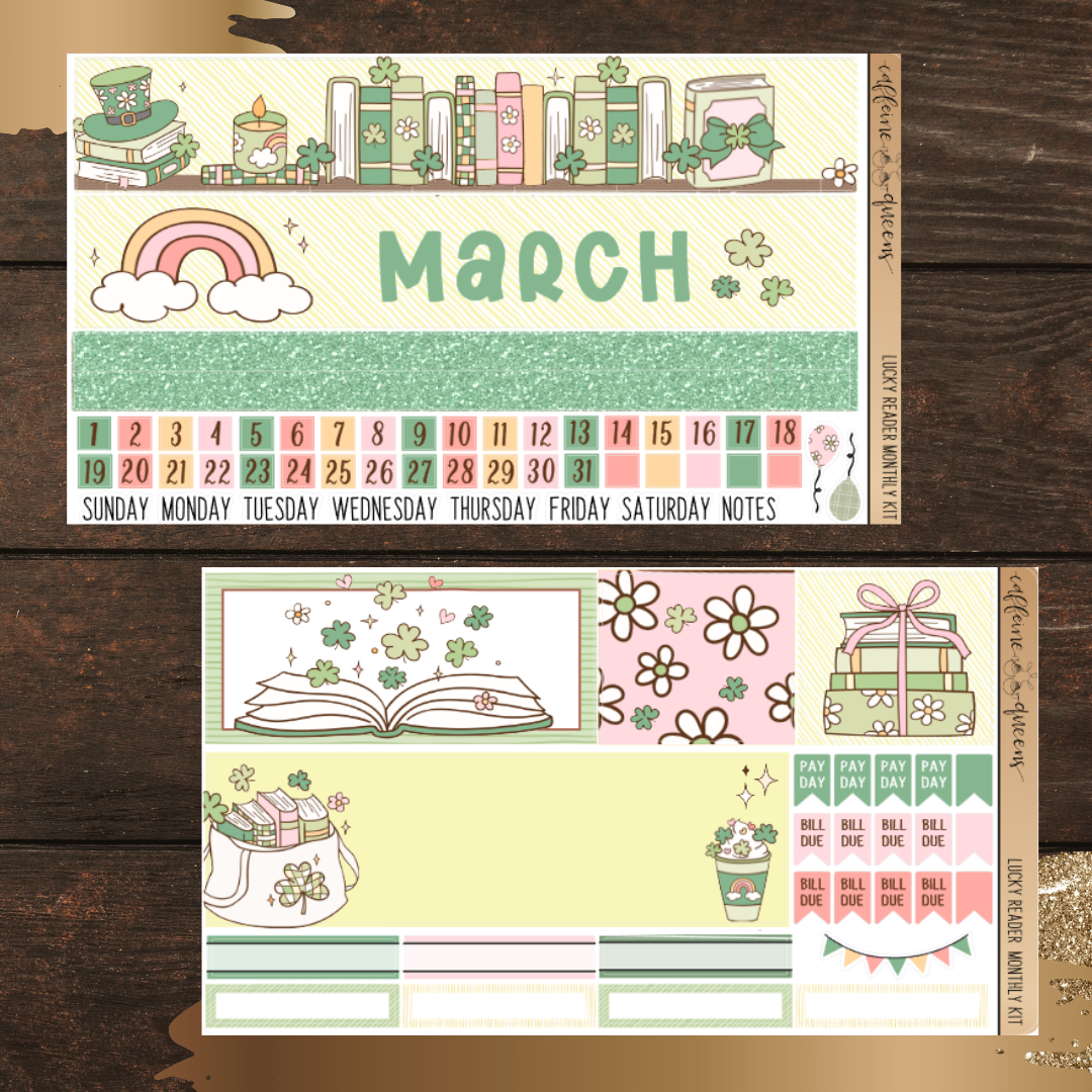 Lucky Reader | March Monthly Kit