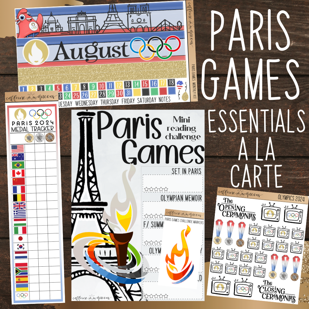 Paris Games BUNDLE and a la carte | Functional Planning Stickers