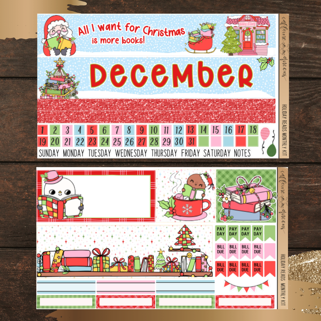 Holiday Reads | December Monthly Kit