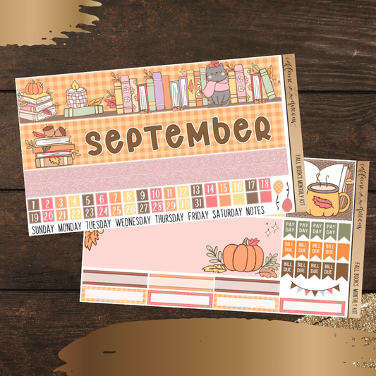 Bookish Fall | Pick Your Month Vertical Kit