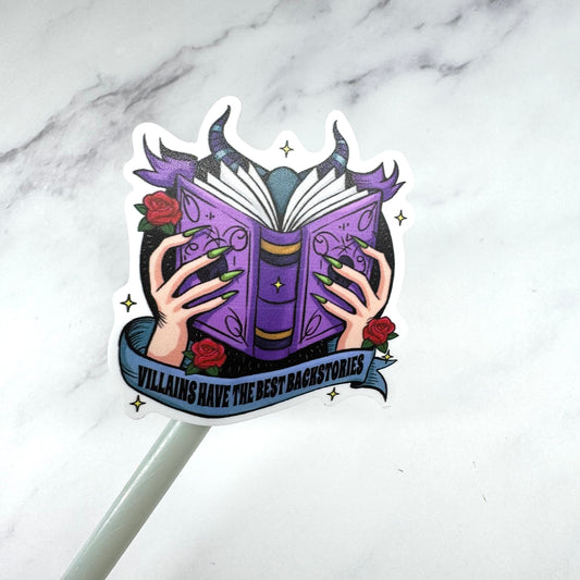 Villains Backstory | Vinyl Decal