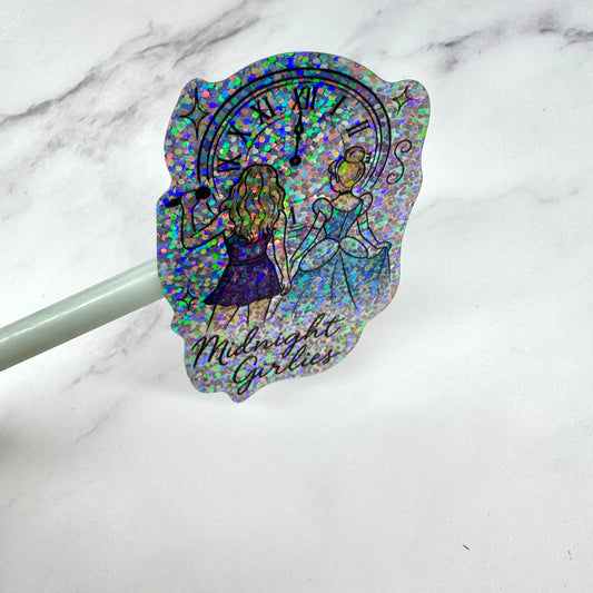 Midnight Girlies Glitter | Vinyl Decal (oops)