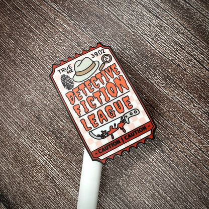 Detective League Ticket | Vinyl Decal