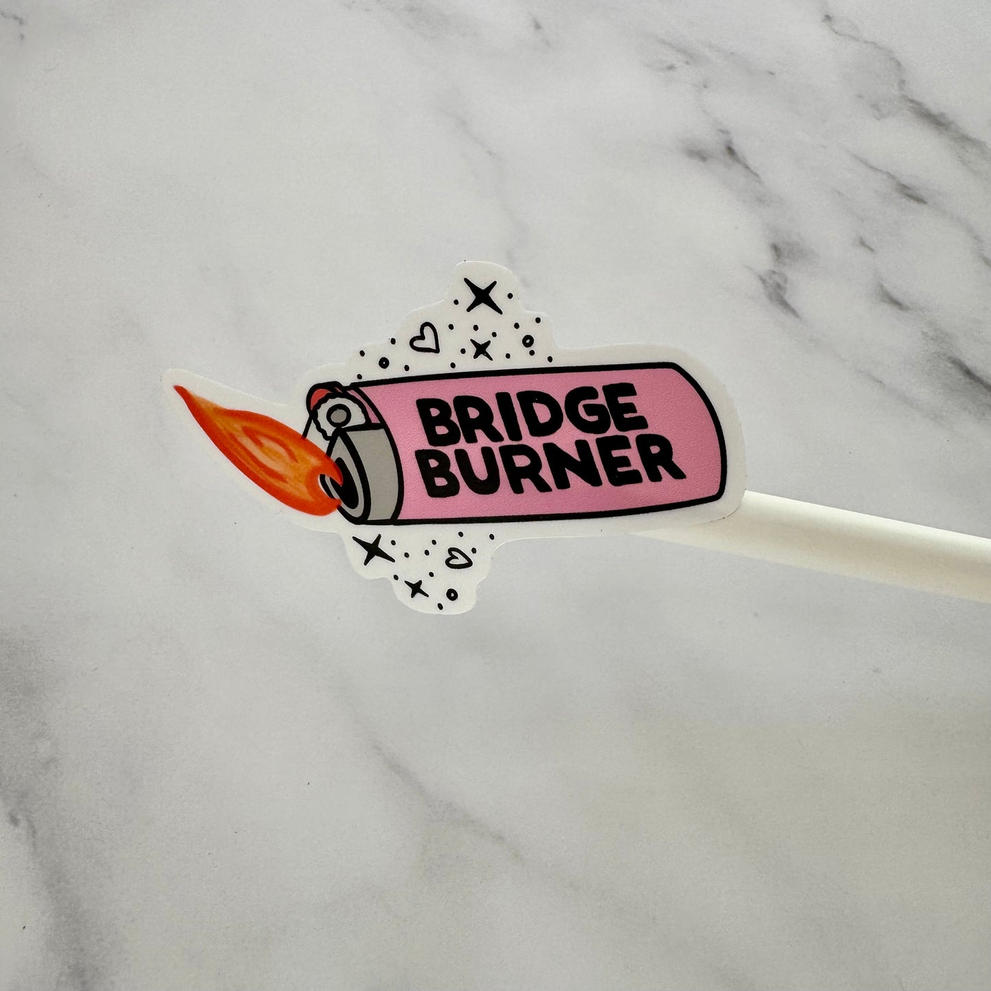 Bridge Burner | Waterproof Vinyl Decal