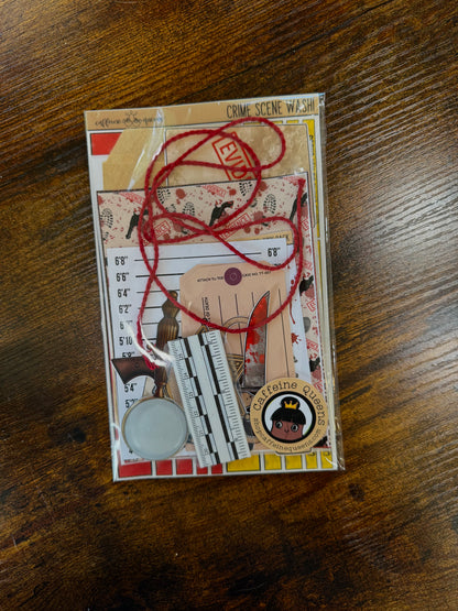 Detective Junk Journal Ephemera Kit | Journal Deco