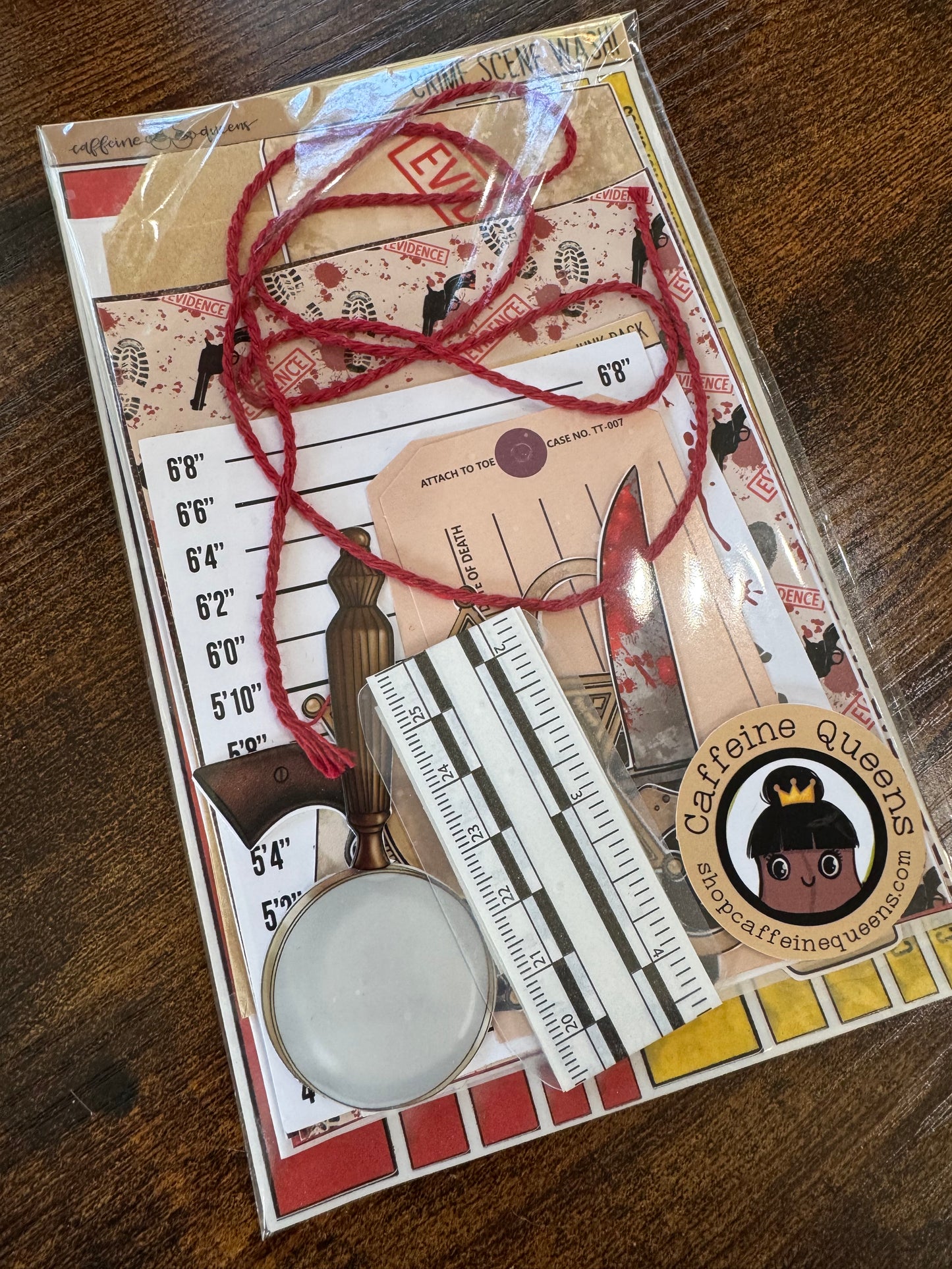 Detective Junk Journal Ephemera Kit | Journal Deco