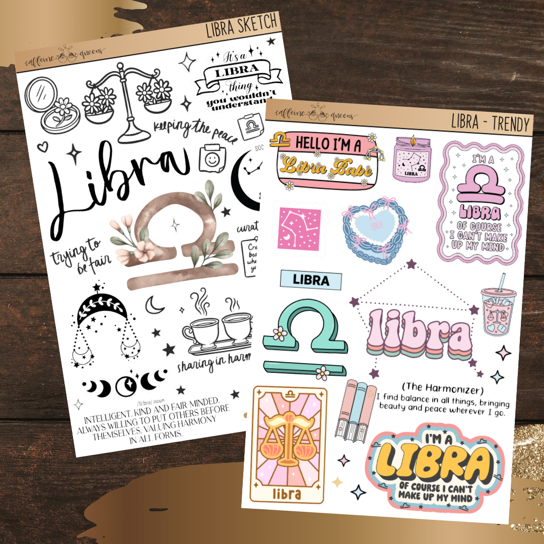 Libra | Journal Deco