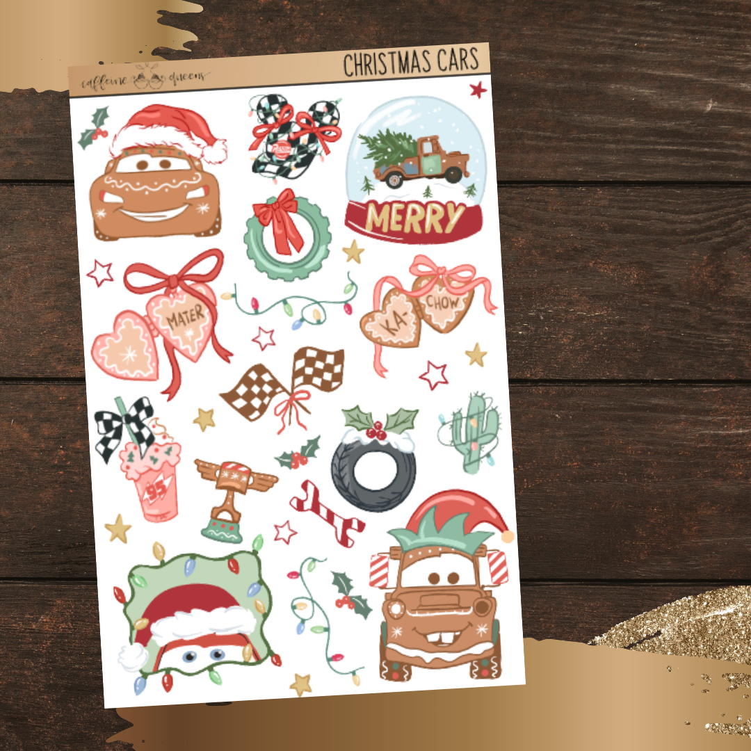 Christmas Cars | Journal Deco